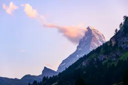 View From a Zermatt Balcony II