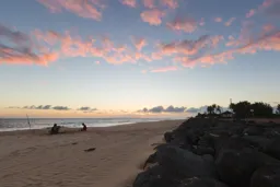 Fishing at Sunset