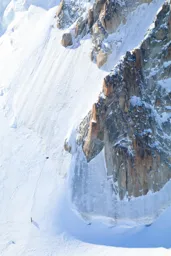 Ascending Mont Blanc