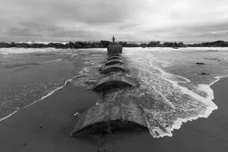 Alone at the Breakwater