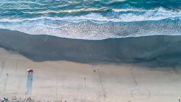 Red Truck on the Beach