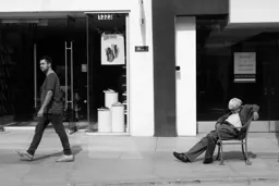 Asleep at the Promenade