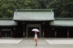 Rainy Day at Meiji Shrine