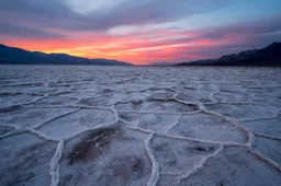 Sunset at Badwater