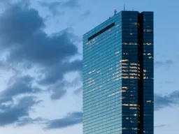 Hancock Tower, Sunset