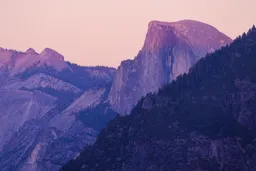 Half Dome Sunset