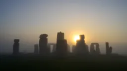 Foggy Morning at Stonehenge V