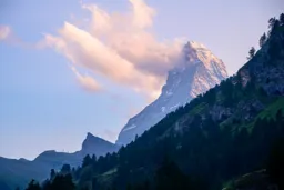 View From a Zermatt Balcony