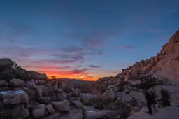 After Dusk at Barker Dam