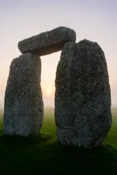Foggy Morning at Stonehenge III