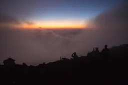 Sunrise at Mount Fuji