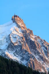 Aiguille du Midi at Dusk